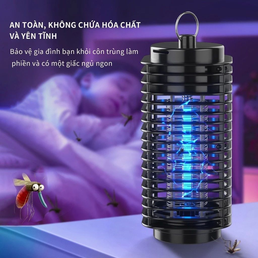 ĐÈN BẮT MUỖI THÔNG MINH SỬ DỤNG SÓNG ÂM - Máy Bắt Muỗi Tiêu Diệt Côn Trùng