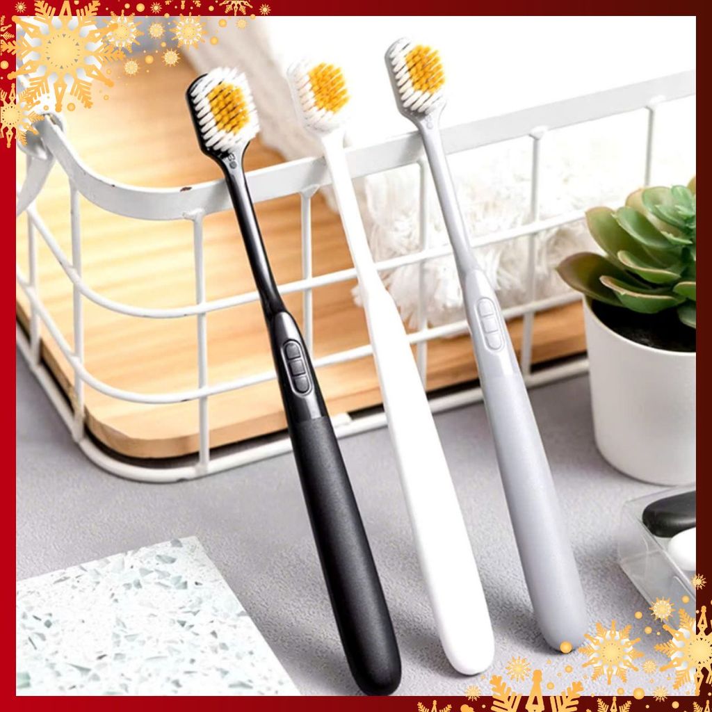 BỘ 3 BÀN CHẢI NHẬT - Bàn Chải Đánh Răng Nhật Bản DANY Bộ 3 Chiếc Bàn Chải Lông Mềm Mại Đánh Sạch Sâu - BAN CHAI NHAT
