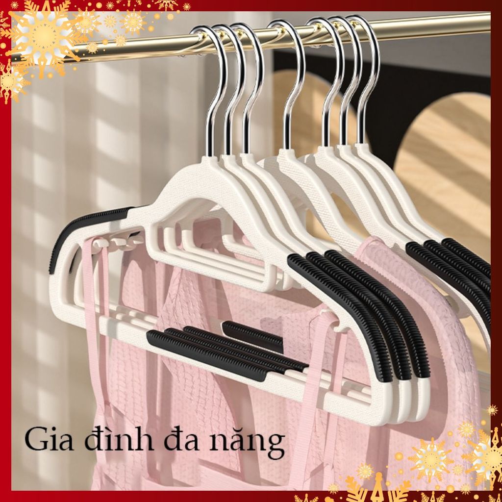 🌿#MẮC_ÁO_QUẦN🌿10 Cái Móc Treo Nhựa Chống Trượt - Sử Dụng Cho Quần Áo Ẩm Và Khô- Chất Liệu Cao Cấp- Tiện Lợi- Đa Năng