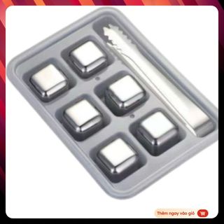 ĐÁ LẠNH VĨNH CỬU KHÔNG TAN INOX 304 Cooling Cubes Giữ Lạnh Lâu - Cam Kết Inox 304