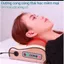 GỐI MASSAGE CỔ VAI GÁY SEKA MS20 - Hồng Ngoại 20 Bi Thế Hệ Mới Màu Trắng Kem Bảo Hành Chính hãng