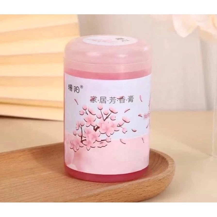 SÁP THƠM PHÒNG HOA QUẢ KHỬ MÙI HƯƠNG THƠM TỰ NHIÊN - Lọ Sáp Hình Trụ 90g