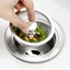GIỎ LỌC RÁC INOX CAO CẤP ĐẬY BỒN RỬA CHÉN BÁT THOÁT NƯỚC NHANH - Giỏ Lọc Rác Bồn Rửa Chén - Lưới Inox Có Núm