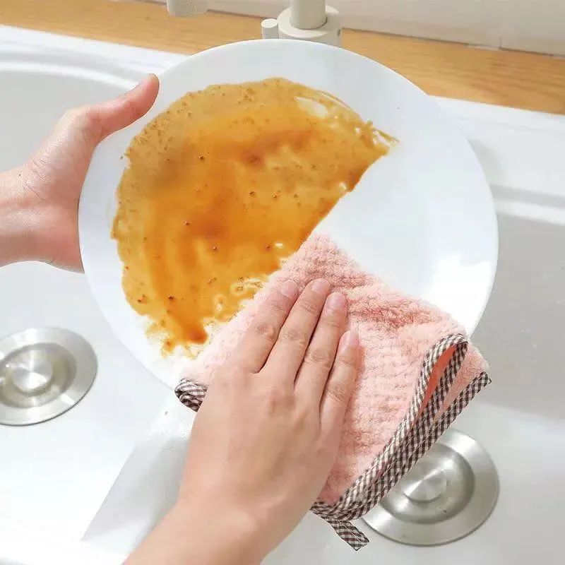 [COMBO 10] KHĂN TREO LAU TAY - Khăn Lau Nhà Bếp Cách Nhiệt Hút Nước - Khăn Rửa Chén - KHĂN LAU VỆ SINH LAU BẾP 2 MẶT