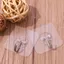 Miếng Dán Dính Tường Móc Treo Đồ Siêu Dính Siêu Bền Siêu Rẻ Kt 6x6cm - MÓC TRONG SUỐT CƯỜNG LỰC