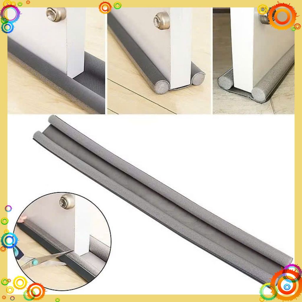 Xốp Chèn 93cm Chặn Đáy Khe Cửa Cách Nhiệt Cách Âm Ngăn Côn Trùng - TẤM CHẶN CỬA NẸP XỐP - THANH CHAN 246