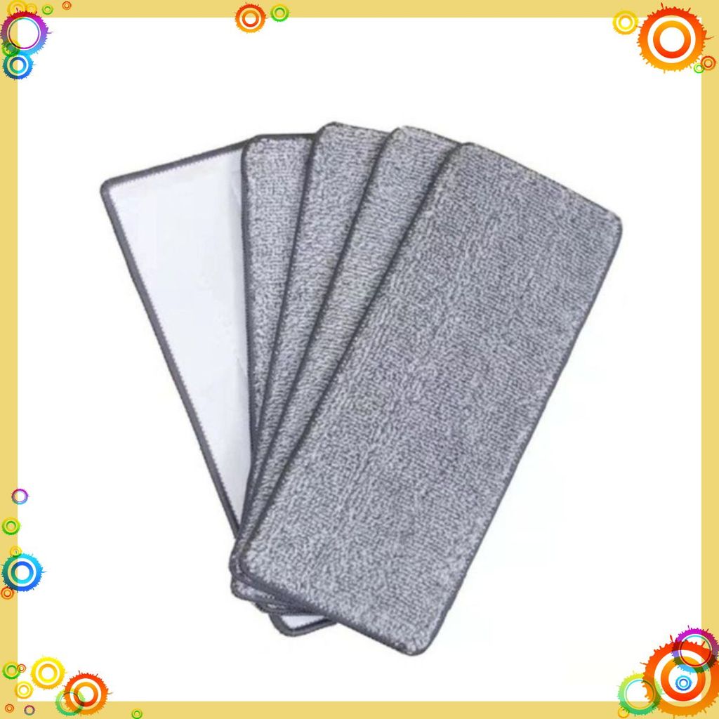 COMBO MIẾNG THAY THẾ CÂY LAU NHÀ TỰ VẮT MIẾNG VẢI LAU THAY THẾ CÂY LAU NHÀ - Bông Lau Nhà Hình Chữ Nhật - CHOI LAU NHA