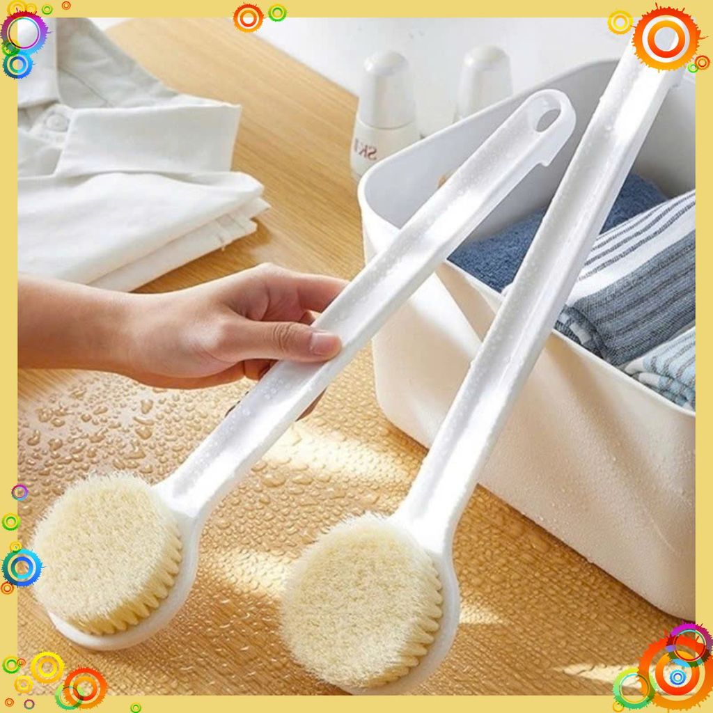 [COMBO 10] CỌ CHÀ LƯNG NHẬT MUJI AN TOÀN - Bàn Chải Lưng Ngăn Ngừa Mụn Lưng Hiệu Quả,Bàn Chải Cọ Lưng Cán Dài Cao Cấp