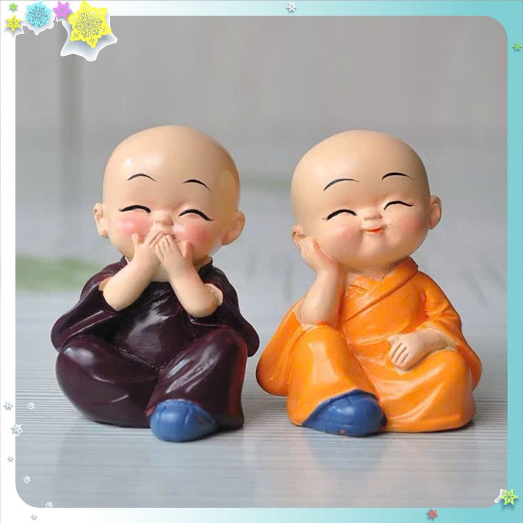 BỘ 4 TƯỢNG CHÚ TIỂU- Bộ Tượng Tứ Không 4 Vị Hòa Thượng Phong Thủy-MA: TUONGCHUTIEU79