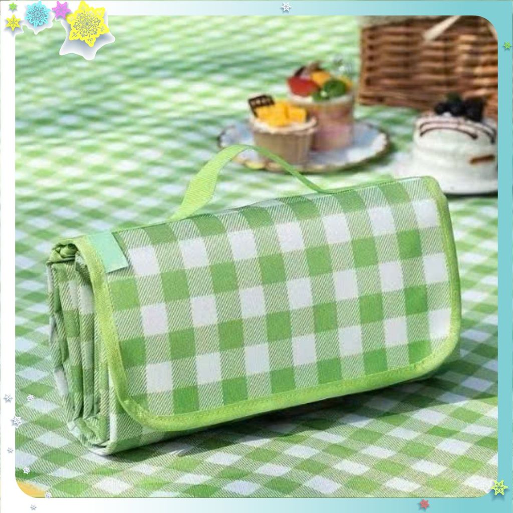 Thảm Du Lịch Gấp Gọn Tiện Lợi Chống Thấm Nước- THẢM PICNIC GẤP GỌN - MÃ: THAM724