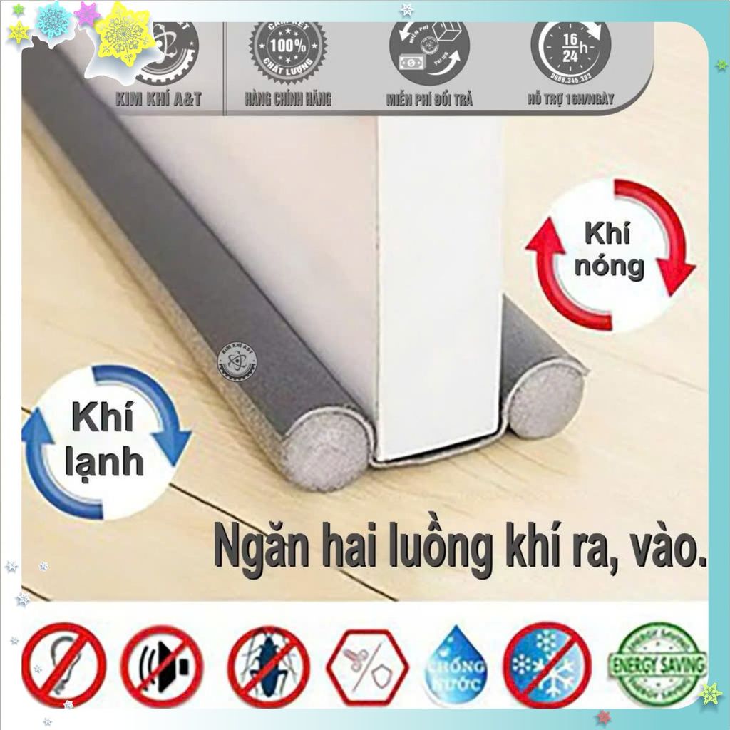 TẤM CHẶN CỬA-NẸP XỐP - Thanh Nẹp Mút Xốp 95cm Chặn Khe Cửa Chống Côn Trùng- Tiếng Ồn- Gió Lùa- Gió Điều Hòa- Bụi Bẩn