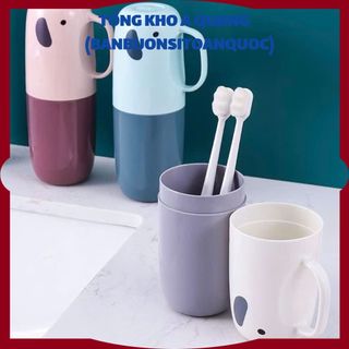 HỘP DU LỊCH ĐỰNG BÀN CHẢI ĐÁNH RĂNG- KEM & KHĂN – CHẤT LIỆU AN TOÀN- CHỐNG ẨM MỐC