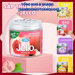 Sáp Thơm Phòng Khử Mùi JELLO 4 Mùi Thơm Dịu Nhẹ Cho Nhà Vệ Sinh, Ô Tô, Tủ Quần Áo, Phòng Ngủ