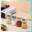 HŨ ĐỰNG GIA VỊ THỦY TINH 180ML - Nút Bấm Tiện Lợi, Lọ Đựng Gia Vị Nhà Bếp Cao Cấp