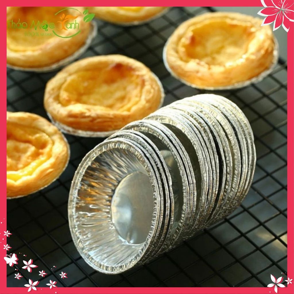 SET 250 CỐC- CHÉN - KHUÔN GIẤY BẠC NƯỚNG HÀU- BÁNH- TART TRỨNG SIÊU TIỆN LỢI #