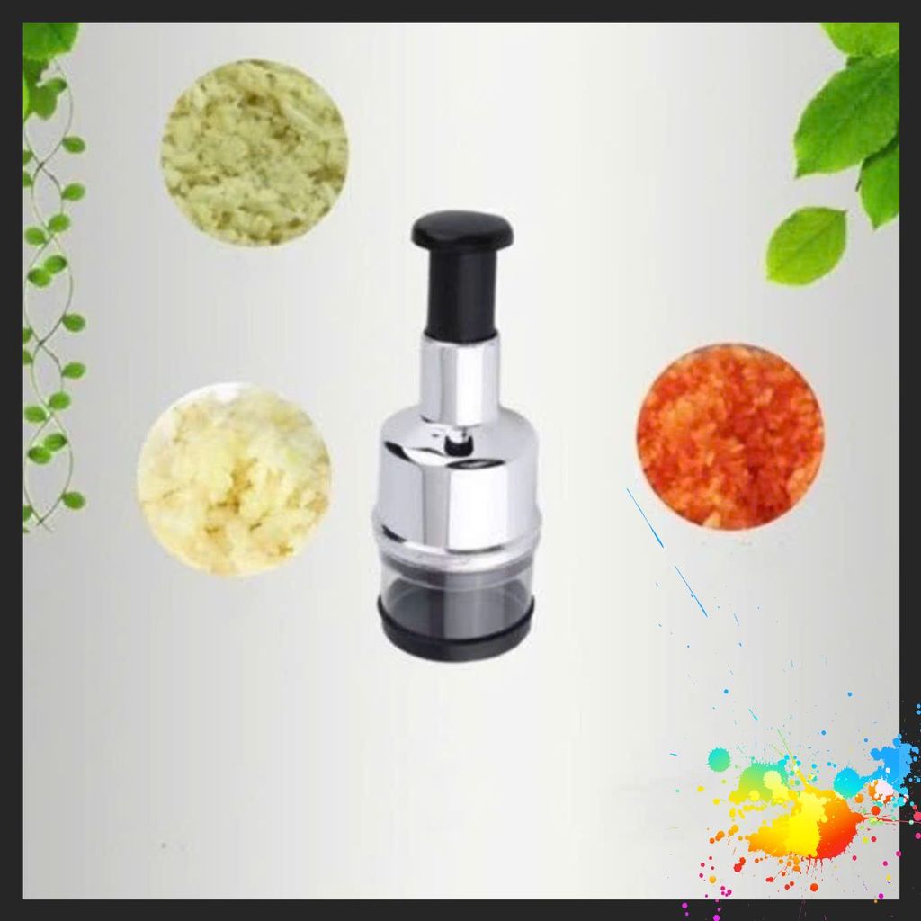 Máy Ép Tỏi Nhanh Chóng Tiện Lợi-Dụng Cụ Giã Hành Tỏi Inox Cầm Tay Cao Cấp - DẬP TỎI ỚT THIẾT KẾ CẦM TAY ÉP NHANH CHÓNG