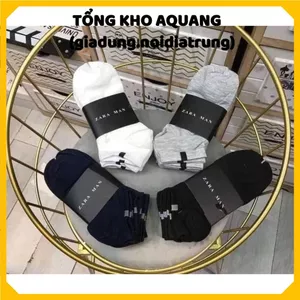 Tất Nam Zara Chống Hôi Chân - Tất Zara Men Cổ Ngắn Chất COTTON Cực Đẹp - Tất Nam Zara Men Cổ Ngắn Loại 1 #