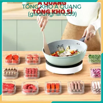 [COMBO 10]HỘP NHỰA ĐỰNG THỰC PHẨM, Hộp nhựa đựng thực phẩm，Hộp đựng thực phẩm Đa Năng Tiện Dụng Chất Lượng Cao,Kháng Kh