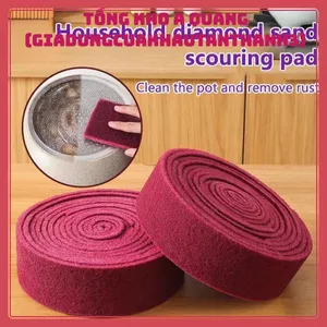 Giẻ Cọ Xoong Nồi Dài 3M Đánh Bay Gỉ Set - Miếng Chà Nhám Làm Sạch Vết Đen - CỌ BÙI NHÙI VỆ SINH NHÀ BẾP TẠO BỌT #