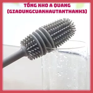 COMBO 10 Cọ Cốc Silicon An Toàn – Bộ Dụng Cụ Rửa Ly, Cốc, Chén, Bình Sữa Đa Năng, Tiện Lợi Cho Nội Trợ