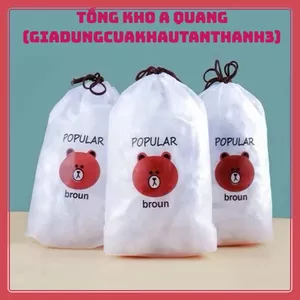 Túi Bọc Thực Phẩm PE – Túi Gấu Có Chun Co Giãn, Tiện Lợi, Dễ Dùng, Bền Bỉ