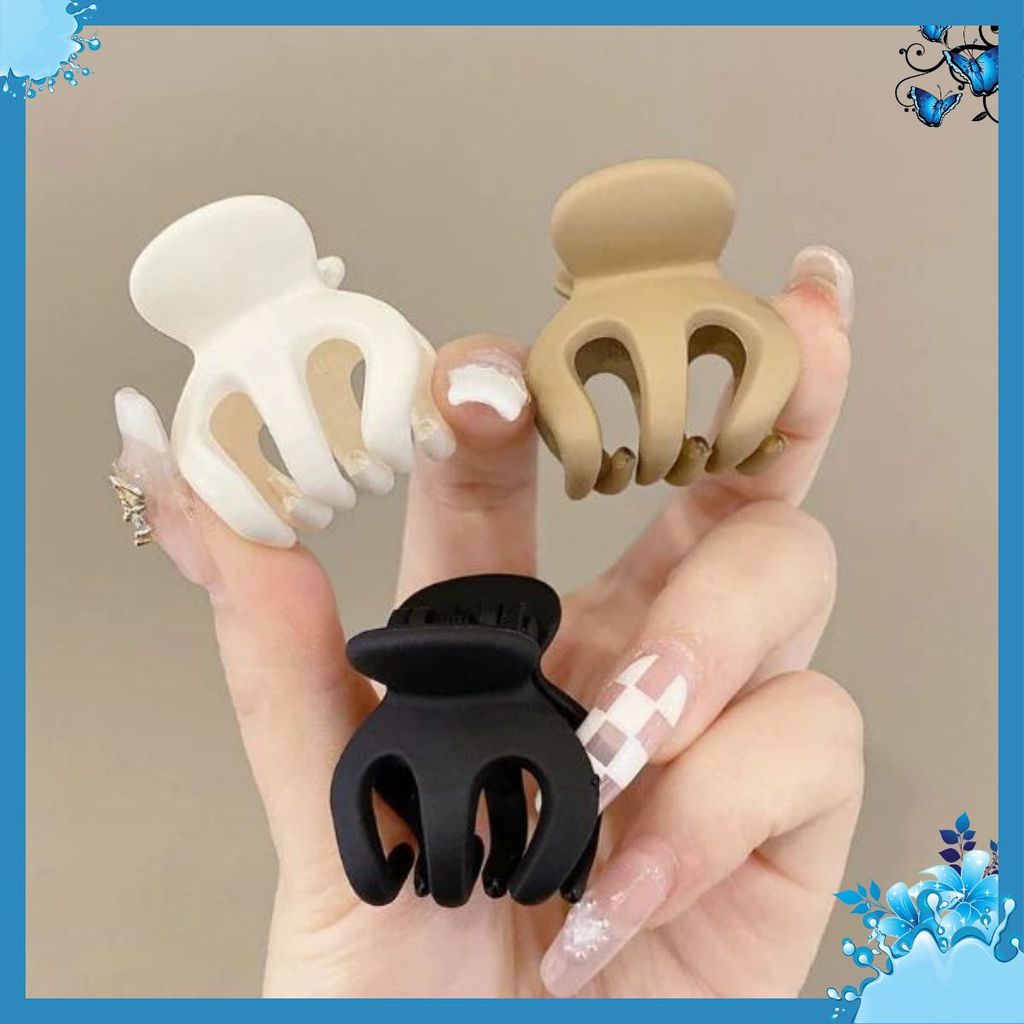 KẸP TÓC CÀNG CUA BẠCH TUỘC NHỰA NHIỀU KÍCH THƯỚC - Kẹp Càng Cua 3 Răng- 5 Răng Chắc Bền