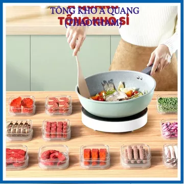 [COMBO 10] HỘP NHỰA ĐỰNG THỰC PHẨM, Hộp nhựa đựng thực phẩm，Hộp đựng thực phẩm Đa Năng Chất Lượng Cao,Kháng Khuẩn.