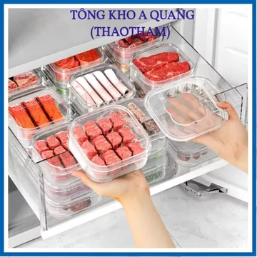 [COMBO 10] HỘP NHỰA ĐỰNG THỰC PHẨM, Hộp nhựa đựng thực phẩm,Hộp đựng thực phẩm Tiện Dụng Chất Lượng Cao，Kháng Khuẩn.