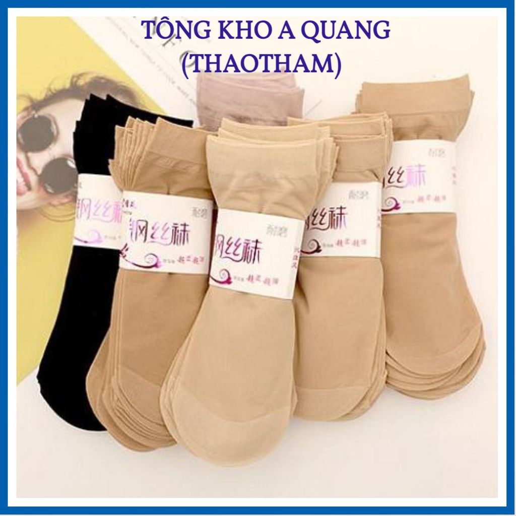 Tất nữ - đôi Vớ da siêu bền loại cao cấp co giãn cực tốt, bảo vệ bàn chân khỏi khô da_PK2A_VODA