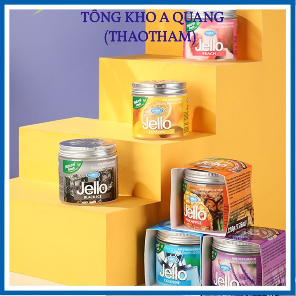 Sáp Thơm Phòng Jello 220G Khử Mùi Phòng Khách, Phòng Ngủ, Nhà Vệ Sinh, Xe Oto - SAPTHOMPHONG69