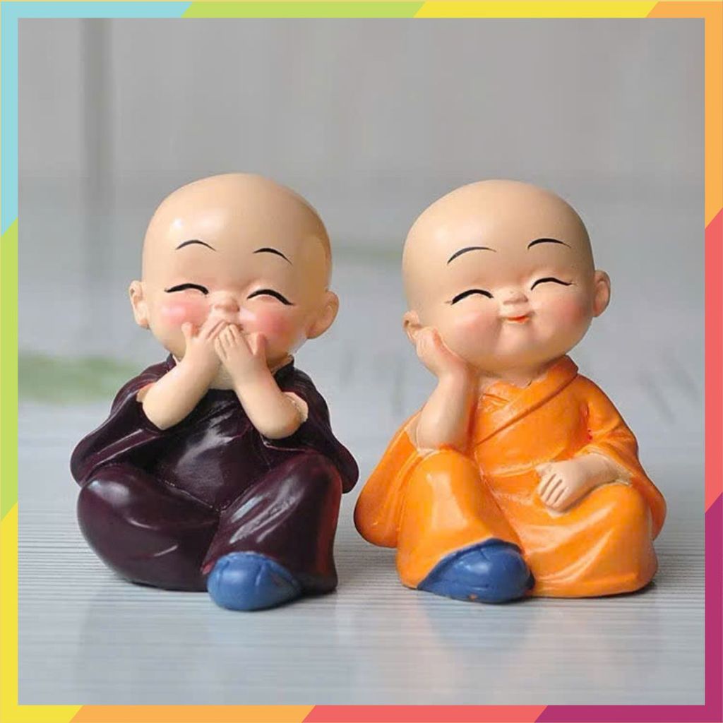 BỘ 4 TƯỢNG CHÚ TIỂU- Bộ Tượng Tứ Không 4 Vị Hòa Thượng Phong Thủy-MA: TUONGCHUTIEU79