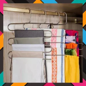 Móc Treo Quần Áo Kim Loại 5 Tầng Bền Đẹp Tiện Dụng - MÓC 5 TẦNG