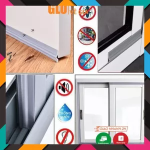 RON XỐP DÁN CHE KHE CỬA SỔ CHẮN GIÓ LÙA- CHẶN ĐÁY CHÂN CỬA- CÔN TRÙNG- Ron Dán Chân Cửa- Dán Cửa