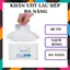 Bịch 80 tờ giấy lau bếp- tẩy vết dầu mỡ diệt khuẩn siêu sạch đa năng- KHĂN ƯỚT LAU BẾP TRẮNG - MÃ: KHANLAUBEP5