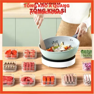 [COMBO 10]HỘP NHỰA ĐỰNG THỰC PHẨM, Hộp nhựa đựng thực phẩm，Hộp đựng thực phẩm Đa Năng Tiện Dụng Chất Lượng Cao,Kháng Kh