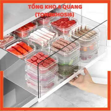 [COMBO 10]HỘP NHỰA ĐỰNG THỰC PHẨM, Hộp nhựa đựng thực phẩm，Hộp đựng thực phẩm Đa Năng Tiện Dụng Chất Lượng Cao,Kháng Kh