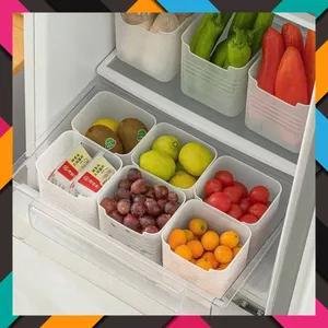 Hộp Đựng Thực Phẩm Đa Năng Ngăn Nắp - Hộp Nhựa Để Cánh Tủ Lạnh - HỘP ĐỰNG RAU CỦ THỰC PHẨM GỌN GÀNG