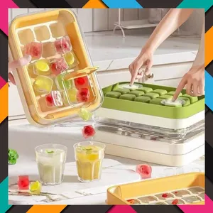 KHAY NHỰA MỀM DỄ LẤY ĐÁ - Không Cần Dùng Nước Nóng Hay Dụng Cụ Cạy