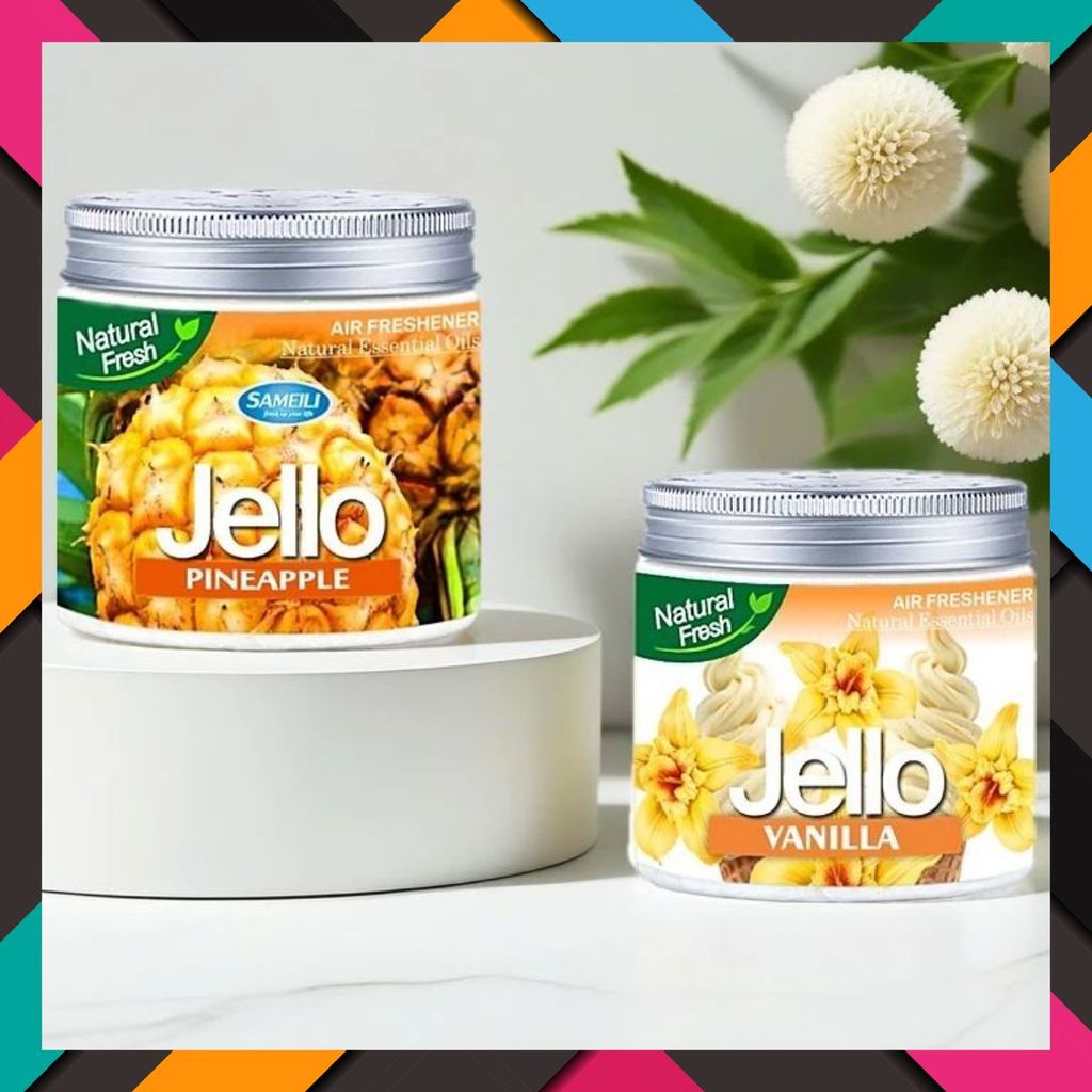 SÁP KHỬ MÙI LÀM THƠM NHÀ - Sáp Thơm Phòng Pure Aroma JELLO 220G Khử Mùi Phòng Khách - Phòng Ngủ - Nhà Vệ Sinh - Xe Ô Tô