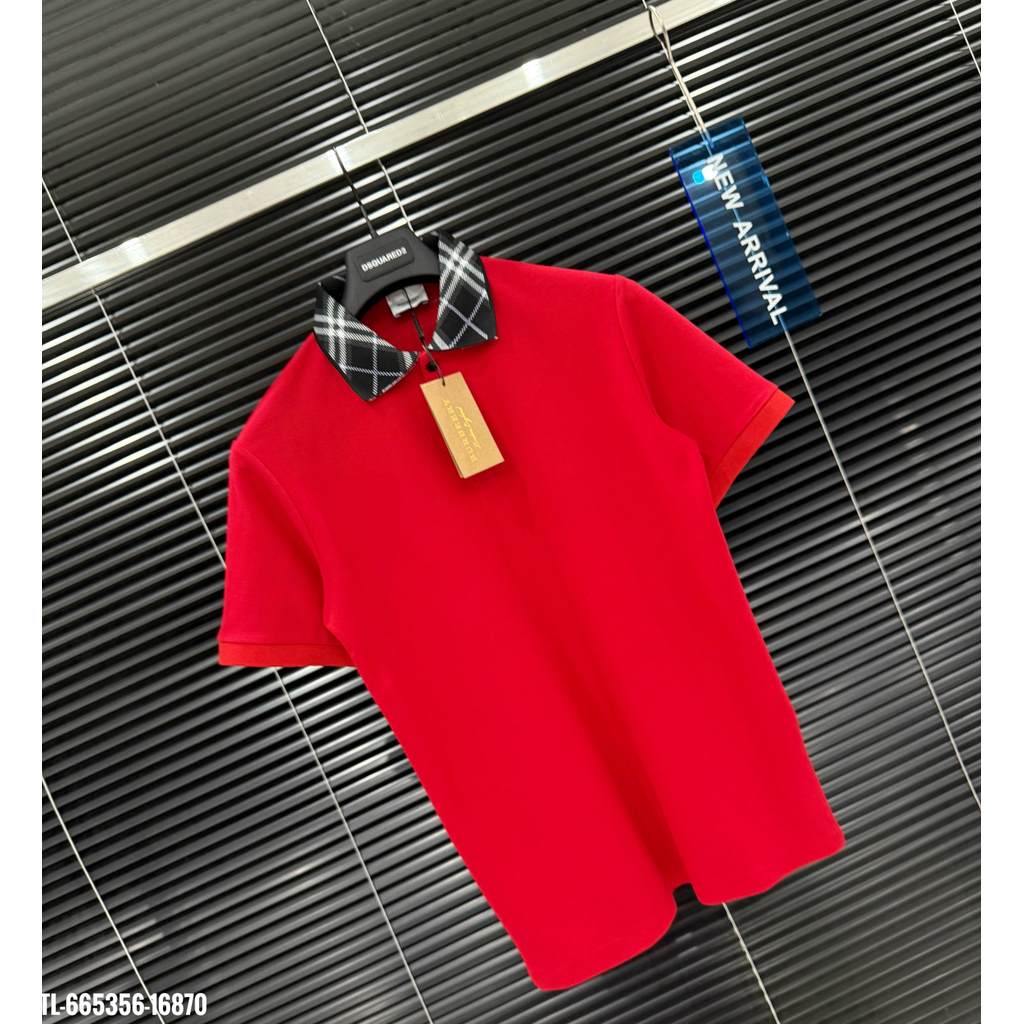 ÁO polo nam cổ tròn họa tiết tay ngắn phong cách trẻ trung chuẩn from