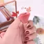 HỘP 5 CÂY CỌ TRANG ĐIỂM CAO CẤP KÈM GƯƠNG MÀU HỒNG - Bộ Cọ Trang Điểm Đa Chức Năng Cầm Tay Đầy Đủ Các Chức Năng Trang