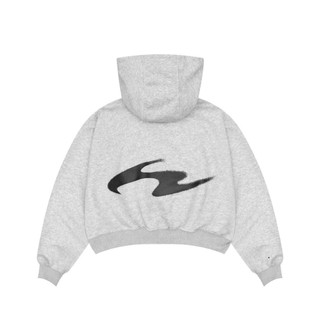 Hot Trendy- Áo Khoác Nỉ Hai Da với Logo Boomerang thời thượng - HoodieX zip Thời Trang Phong Cách