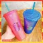 Cốc Giữ Nhiệt Ánh Kim Cương Vảy Cá -Ly Giữ Nhiệt Thiết Kế Thời Thượng - CỐC 2 LỚP ÁNH KIM KÈM ỐNG HÚT VÀ NẮP CHỐNG TRÀN