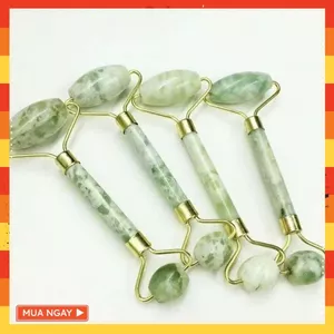Dụng Cụ Massage Mặt Đá Lạnh Chuyên Dụng-Cây Lăn Đá Massage Mặt Nâng Cơ Tự Nhiên - ĐÁ LĂN MẶT 2 ĐẦU DƯỠNG DA SÁNG MỊN