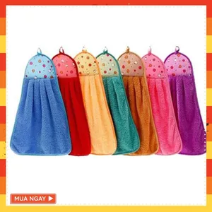 KHĂN LAU TAY - KHĂN TREO BẾP - KHĂN LAU CÓ MÓC TREO - KHĂN TIỆN DỤNG
