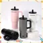 LY GIỮ NHIỆT HAPPY SUPPY 700ML – Có Quai Cầm- Ống Hút- Thiết Kế Dễ Thương- Dành Cho Người Bận Rộn