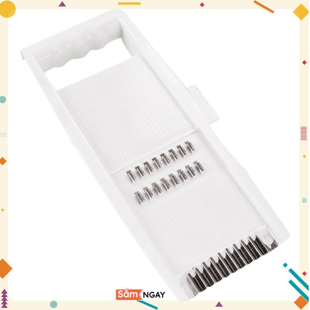 DỤNG CỤ BÀO GỌT THÁI SỢI RAU CỦ QUẢ ĐA NĂNG 5IN1 - Bộ Dụng Cụ Nạo - Thái Lát Bào Sợi Rau Quả 5 Lưỡi Dao Tiện Dụng AK1566