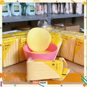 Bông Nở Rửa Mặt Bọt Biển Chăm Sóc Da-Miếng Rửa Mặt Nén Tiện Dụng Tẩy Trang - BỌT BIỂN DẠNG NÉN MỀM MỊN DÙNG HẰNG NGÀY