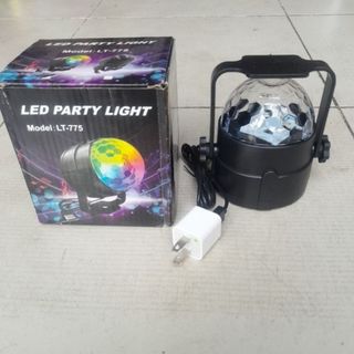 Đèn Led Xoay Trang Trí 7 Màu - Đèn Trang Trí Sân Khấu, Phòng Karaoke 3 Màu, 360 Độ