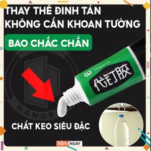 Keo Dán Đa Năng Thay Thế Đinh Vít Không Khoan Tường-Keo Siêu Dính Chịu Lực Tốt - TUÝP KEO DÁN TREO ĐỒ SIÊU CHẮC